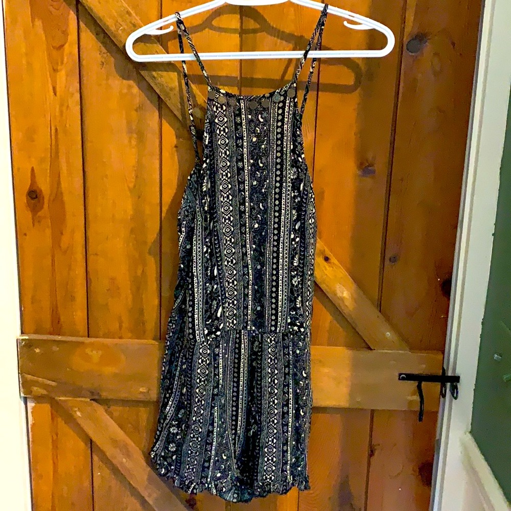 American Eagle Viscose Romper Medium